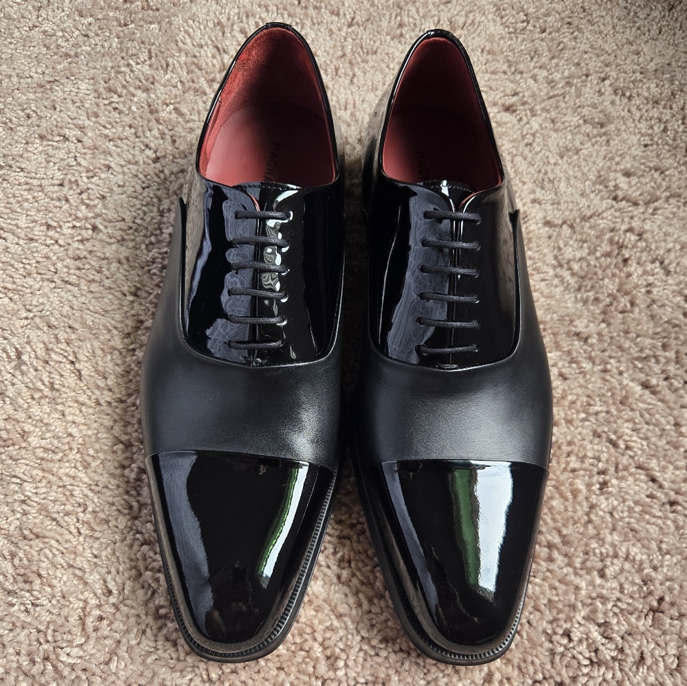 Magnanni CESAR Black Oxford Shoes